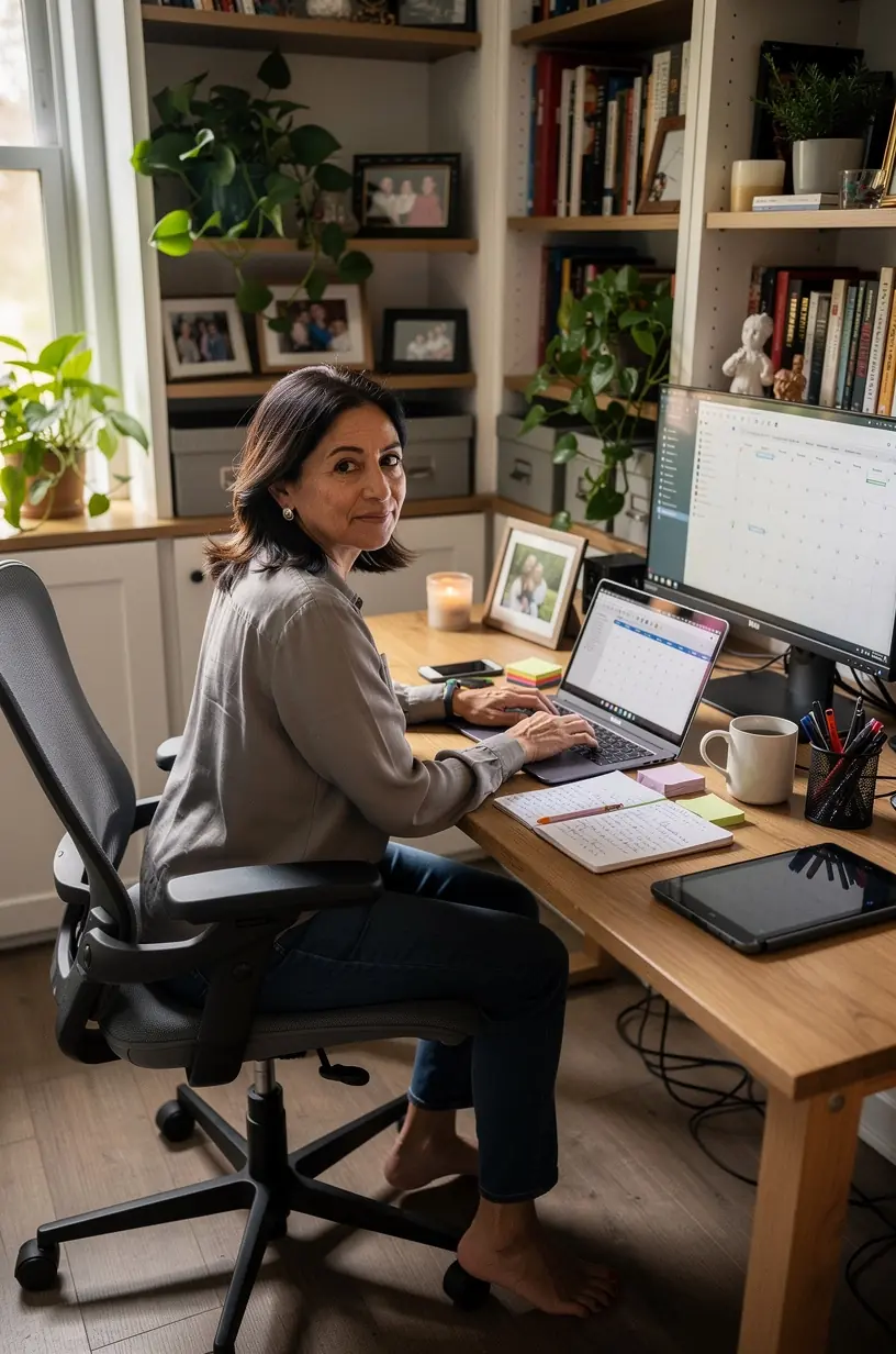 Modern office environment